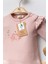 Organik Pamuklu Fırfırlı Desenli Uzun Kollu Soft Touch Kız Bebek Takım 3