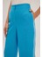 Bol Paça Keten Pantolon Turkuaz 15343336000 2