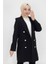 2405 By Coolest Butik Sahte Cep Detaylı Kruvaze Yaka Blazer Ceket 2