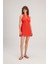 Yırtmaçlı Mini Elbise Coral 12444093000 2