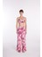 Desenli Beli Lastikli Pantolon Emp.fusya 15343831000 1