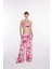 Desenli Beli Lastikli Pantolon Emp.fusya 15343831000 4