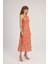 Halter Yaka Keten Elbise Emp.oranj 12443840000 3