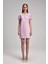 Nakışlı Mini Elbise Lila 12443399000 3