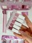 Pembe Tonları Cetvelli İndeks Sticker/İndex/Postit/Post-it/Kitap Ayracı/Not Kağıdı/Washi Bant 4