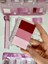 Pembe Tonları Cetvelli İndeks Sticker/İndex/Postit/Post-it/Kitap Ayracı/Not Kağıdı/Washi Bant 5