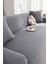 Likrali Streç Lastikli Esnek Yikanabilir Kare Desen Üç Kişilik Kotuk Örtüsü Koltuk Kılıfı Sofa Cove 2