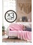 Bergama Pembe 3 Adet Koltuk Örtüsü 180 x 200 cm Koltuk Şalı Kanepe Berjer Örtüsü Pamuklu Throw 1