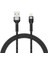 Lightning - USB Dayanıklı File Örgü Hızlı Şarj Kablo 1m 1