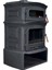 Flamestove FS-34ST Altara Premium Lüx 3camlı Kuzineli Odunluklu 1