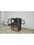 Flamestove FS-042YKST Retro Lüx 3camlı Yan Kapaklı Odunluklu Şömine 5