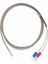 K Type Thermocouple 1 Metre Silindir Tip Başlık Sıcaklık Isı Sensörü 0c / 800C Paslanmaz Çelik Prob K Tip Termostat Kazan Fırın Isıtıcı Endüstriyel Kontrol Su Geçirmez 4