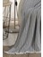 Vera Indigo 2 Adet Koltuk Berjer Örtüsü Şalı 150 x 200 cm Tv Battaniyesi Throw Pamuklu 3