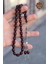 Bordo Arpa Kesim Fırınlanmış Gümüş Püsküllü Sıkma Kehribar Tesbih 201023887 2