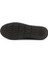 Kadın Siyah Tokalı Rok Hakiki Deri Comfort Loafer 4