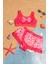 Baskılı Crop Kız Çocuk Mayo Bikini Takım 4