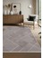 Leon LN002Z Antrasit Halı Modern Desen Pamuk Taban Akrilik Tozuaz Salon Yatak Odası Koridor Halısı 1