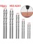 10 Adet Hss 4241 Takı Zanaat El Pin Delik Matkap Kuyumcular Burs Sondaj Raybası Chuck Kelepçe 0.3-3.6mm Mini El Büküm Matkap 7*0.75 Chuck (Yurt Dışından) 1