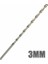 3mm 1 Adet Gümüş Büküm Matkap Ucu 3/4/5/6/7/8/10MM Hss Çelik Matkap Ucu Metal Matkap Yedek 200MM Sondaj Ahşap (Yurt Dışından) 1