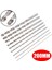 3mm 1 Adet Gümüş Büküm Matkap Ucu 3/4/5/6/7/8/10MM Hss Çelik Matkap Ucu Metal Matkap Yedek 200MM Sondaj Ahşap (Yurt Dışından) 3