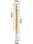 1 Adet Yuvarlak 6/1 Adet Hss Büküm Matkap Uçları Seti 3-8mm Tırtıklı Kanal Açma Kesme Musluk Spiral Testere Ahşap Metal Plastik Delik Testere Titanyum Matkap Araçları (Yurt Dışından) 1