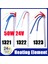 1321 50W 24V Isıtma Elemanı 1322/1321/1323 Havya Seramik Isıtıcı Çekirdek 4 Telli Adaptör Havya Istasyonu Için 936 937 (Yurt Dışından) 3