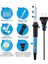 Set 4 Ab Mini Havya Sıcaklık Ayarlanabilir Elektrikli Havya Rework Istasyonu Kolu Isı Kalem Kaynak Onarım Araçları Kiti 60 W (Yurt Dışından) 4