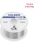 Cımbız Lehim Teli Demir Tel Makarası 50G 0.8mm Havya Ucu Esd Anti-Statik Hassas Cımbız Havya Standı Onarım Aracı Seti (Yurt Dışından) 3