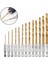 4.5mm Yeni Büküm Matkap Ucu Hss Yüksek Hız Çelik Titanyum Kaplamalı Matkap Ucu Seti 1/4hex Shank 1.5-6.5mm Altıgen Saplı Büküm Matkap Ağaç Işleme (Yurt Dışından) 2
