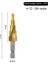 S-4-12(5) 3 Adet Hss Düz Oluk Adım Matkap Ucu Titanyum Kaplamalı Ahşap Metal Delik Kesici Çekirdek Delme Alet Takımı 3-12MM 4-12MM 4-20MM (Yurt Dışından) 1