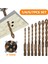 3mm Altıgen 3-12MM Çapraz Altıgen Kiremit Cam Seramik Ahşap Beton Matkap Uçları Seti Alaşım Üçgen Büküm Matkap Uçları Delik Açıcı Metal Delme (Yurt Dışından) 5