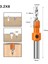 8 4 1 Adet 8mm Shank Havşa Matkap Uçları Havşa Başlı Delme Ucu Ağaç Işleme Matkap 2.8,3,3.2,3.5,4mm (Yurt Dışından) 4
