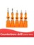 5 Adet Takım Elbise 8MM-10MM 10MM 1/5 Adet 8MM/10MM Takım Elbise Shank Hss Ağaç Işleme Havşa Freze Ucu Seti Vida Çıkarıcı Remon Yıkım Ahşap Freze Kesicisi (Yurt Dışından) 2