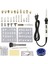 Set-1 220V Ab Tak 60W/80W Elektrikli Havya Ayarlanabilir Sıcaklık Ahşap Yakma Oyma Pirografi Kalem Seti Seti 28 In 1 Onarım Aracı (Yurt Dışından) 4
