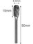 1 Pc Şekil B 1/8 "shank Tungsten Karbür Burs Matkap Uçları Metal Freze Kesicisi Karbür Elektrikli Döner Aletler Dremel Ağaç Işleme Aksesuarı (Yurt Dışından) 1