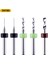 0.3mm Yuvarlak Pcb Matkap Ucu Mikro Dıy Mini Sondaj 3.175 Çap Tungsten Karbür Cnc 0.1-6.8mm Makine Baskı Devre 10 Adet Set (Yurt Dışından) 2