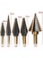 SIZE1-4-12MM Hss 4241 Kobalt Çoklu Delik 50 Boyutları Adım Matkap Ucu Seti Araçları Alüminyum Kasa Metal Ahşap Için Metal Delme Aracı Adım Koni Matkap (Yurt Dışından) 4