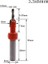 3.5X8MM 8mm Yuvarlak Şaft Hss Ağaç Işleme Havşa Yönlendirici Bit Vida Extractor Remon Yıkım Ağaç Işleme Freze Kesicisi Ucu Araçları (Yurt Dışından) 1