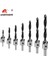 10MM Yuvarlak 3-10MM Havşa Matkap Ucu Flüt Yuvarlak Şaft Ayarlanabilir Konik Uçları Allen Anahtarı ile Ahşap Için Ağaç Işleme Sondaj Aracı (Yurt Dışından) 2