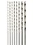 5.2X200MM 2mm/3mm/4mm/5mm/6mm/7mm/8mm Uzunluk 200MM Ekstra Uzun Hss Düz Şaftlı Matkap Ucu Ahşap Alüminyum ve Plastik Uzatılmış Büküm Matkap (Yurt Dışından) 3