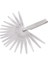 100B20 20 Bıçak Paslanmaz Çelik Feeler Ölçer 0.05-1mm Ölçme Aracı Metrik Feeler Ölçer Kalınlık Ölçüm Aracı Taşınabilir Dropship (Yurt Dışından) 1
