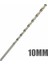 10MM 1 Adet Gümüş Büküm Matkap Ucu 3/4/5/6/7/8/10MM Hss Çelik Matkap Ucu Metal Matkap Yedek 200MM Sondaj Ahşap (Yurt Dışından) 1