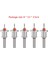 4mm 1 Adet 2.8-4mm Çap Alaşım Konik Matkap Uçları Ahşap Delik Testere Konik Delik Matkap Ucu Ağaç Işleme Sınırlayıcı Pencere Menteşesi M4YD (Yurt Dışından) 5