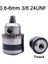 0.6-6mm 24UNF 1 Adet 0.6-6mm B10 0.375 24UNF Chuck Cnc Makinesi Için Matkap Ağır Anahtarı Elektrikli Matkap Anahtarsız 3 Çeneli Chuck (Yurt Dışından) 1