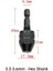 0.3-3.6mm Siyah Mini Chuck Fikstürü Anahtarsız Hex Shank Hızlı Değişim Dönüştürücü Tornavida Darbeli Sürücü Adaptörü Yüksek Kalite Mini Kendiliğinden Sıkın (Yurt Dışından) 1