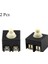 2 Adet 2.5x2.5 cm 250 V 6A Basmalı Düğme Anahtarı Açı Öğütücü Plastik Konut Açı Öğütücü Yedek Anahtarları (Yurt Dışından) 3