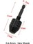 0.6-8mm Siyah Matkap Chuck Anahtarsız Adaptör Elektrikli Mikro Motor Sıkma Hex Shank Matkap Uçları Tornavida Darbe Deliği Sürücü Aracı Aksesuarları (Yurt Dışından) 1