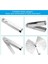 B Tipi 32 Bıçaklı Metrik Kalınlık Ölçer Seti Itici Valf Feeler Ölçer Göstergeleri / Metrik Pirinç Ölçüm Aralığı 0.04MM - 0.88MM (Yurt Dışından) 2