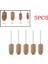 5 Adet 10MM 5 Adet 3mm Mil Deri Taşlama Kafası 4/6/8/10MM Parlatma Parlatıcı Fırça Tekerleği Kalıp Parlatma Döner Aracı Aşındırıcı Aletler (Yurt Dışından) 2