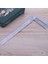 Beyaz 90 Derece Sağ Açı Cetvel Deneyin Kare 30 cm 1mm Metal Çelik Mühendisleri Deneyin Kare Seti Ağaç Işleme Ahşap Marangoz Ölçme Aracı (Yurt Dışından) 2